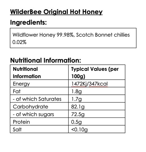 WilderBee Original Hot Honey WilderKitchen