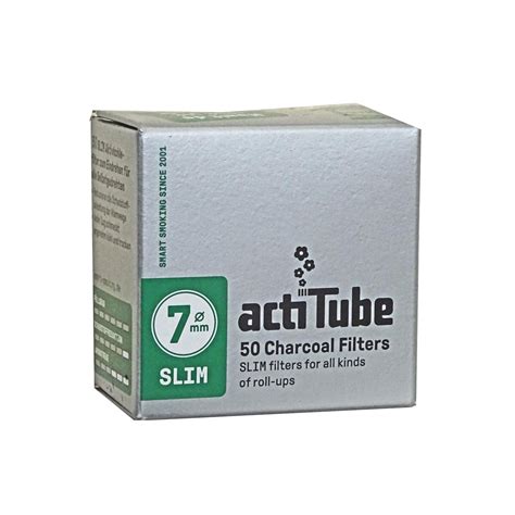 ActiTube Aktivkohlefilter Slim 50 Filter 7mm