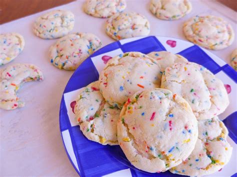 Dimples And Delights Soft Baked Funfetti Sugar Cookies