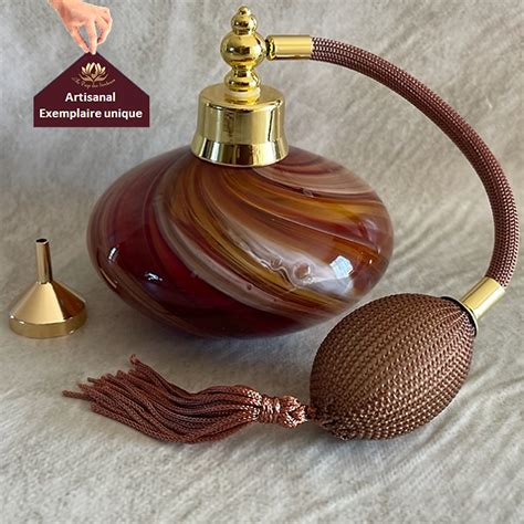 Vaporisateur De Parfum Poire Artisanal Spirale Marron 190 Ml Au P