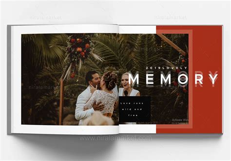 پی اس دی فایل لایه باز Wedding Album Layout Photo Book Photo Album