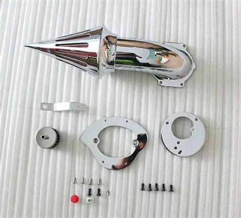 Aliexpress Buy Motorcycle Chrome Spike Air Cleaner Kits Intake