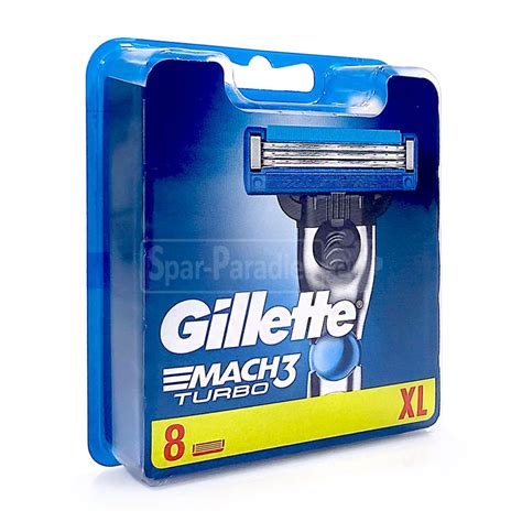 Gillette Mach3 Turbo náhradní břity 8 ks pro Kaufland sk