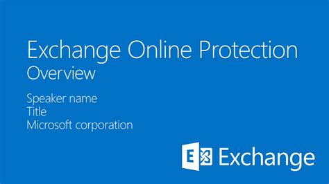 Pdf Exchange Online Protection Eop