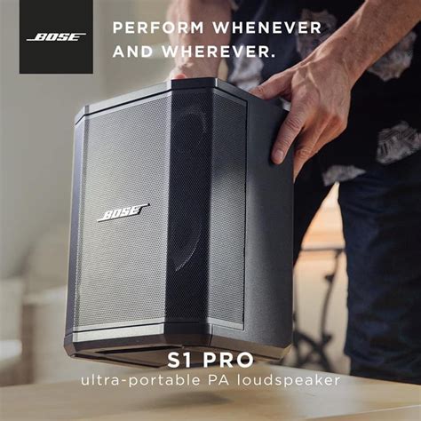 S Pro Portable Bluetooth Speaker System