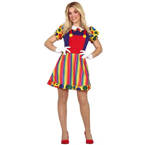 Lady Clown Adult Costume Party Delights