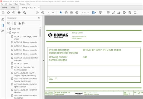 Bomag Bf Bf P T I Deutz Engine Function Wiring Diagram