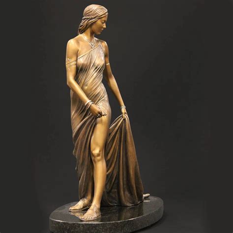 Modern Art Life Size Metal Naked Standing Beautiful Girl Statue Bronze Sexy Woman Sculpture