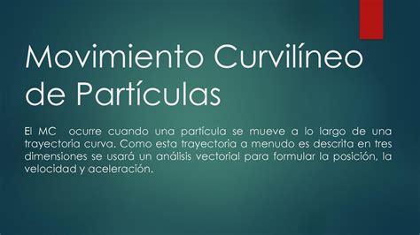 Solution Movimiento Curvil Neo Studypool