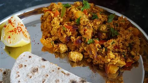 Healthy Vegan Tofu Bhurji Cooking With Parita