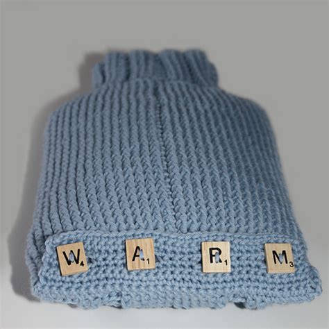 Ravelry Cabled Hot Water Bottle Cozy Pattern By Kim Miller