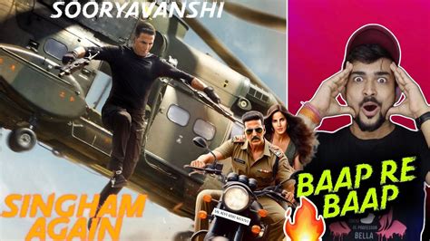 Akshay Kumar S Grand First Look As Sooryavanshi From Singham Again