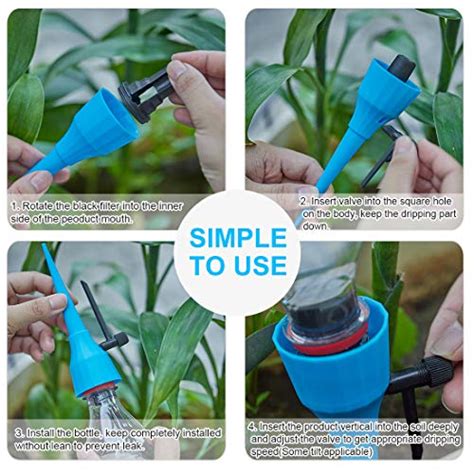 Lavizo New Upgrade Plant Self Watering Spikes Devices Automatic