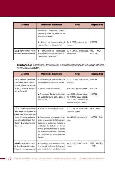 MATRIZ DEL PLAN DE DESARR