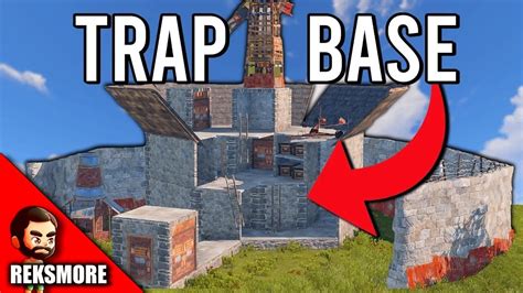 The Best Trap Base In Rust The Raided Compound Youtube