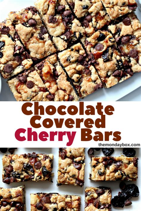 Chocolate Covered Cherry Bars Artofit