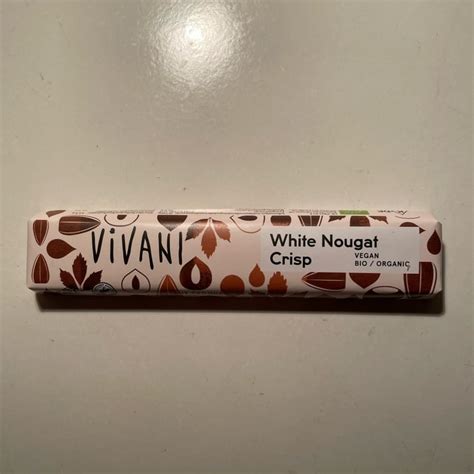 Vivani Chocolate White Nougat Crisp Review Abillion