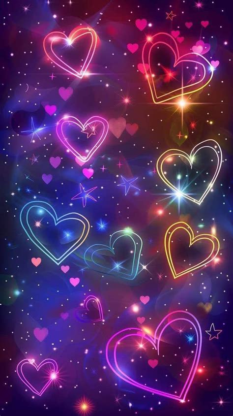 Pin By Jennifer Kristen On Heart Wallpaper In 2024 Neon Wallpaper Pretty Phone Wallpaper