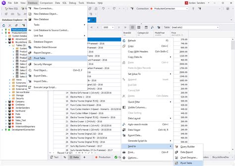 Simple Pivot Table Example Sql Server Cabinets Matttroy