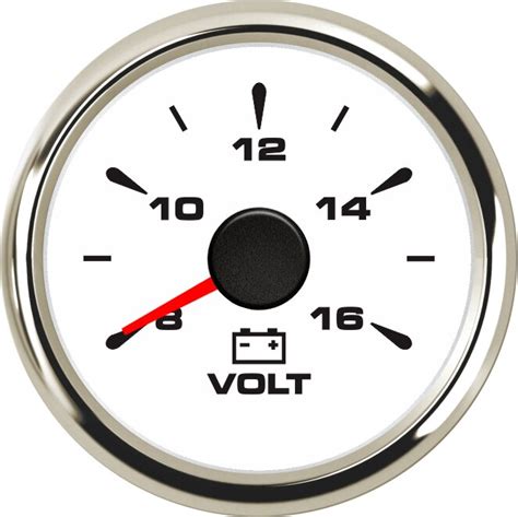 Voltmeter 52 Mm Marine Boot Volt Gauge Waterdicht Grandado