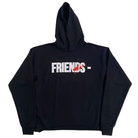 Vlone Friends First 48 Hoodie Black Vlone