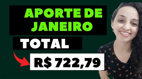 Segundo Aporte Do M S De Janeiro Reinvestindo Os Dividendos Total R