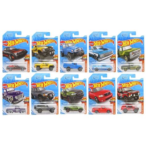 S Rie Hw Hot Trucks Completa Main Line Miniaturas Hot