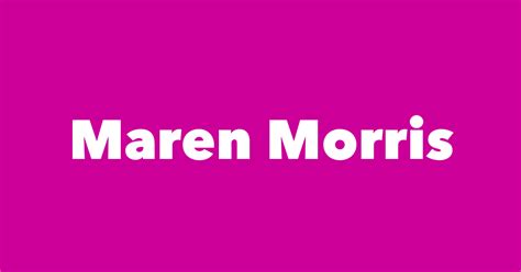 Maren Morris - Spouse, Children, Birthday & More