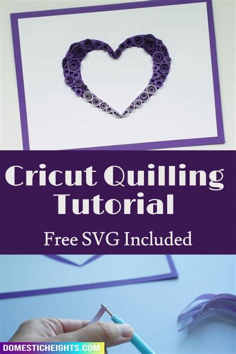 quilling for beginners with the Cricut