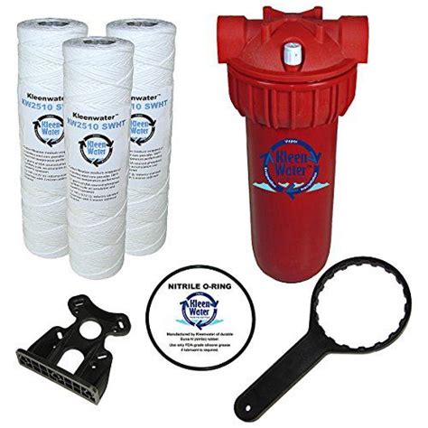 Hot Water Filter System Kleenwater Premier Kwhw2510 High Temperature Filtration System With