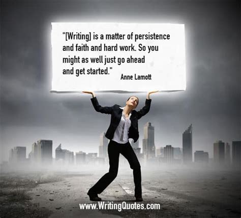 Anne Lamott Quotes - Persistence Faith