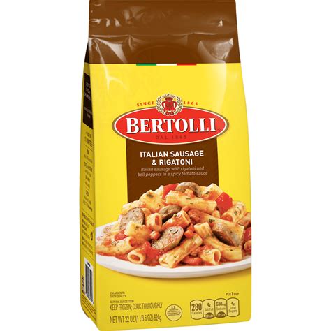 Bertolli Italian Sausage Rigatoni Bertolli