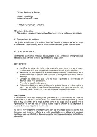 Tesis Mujer Expatriada PDF