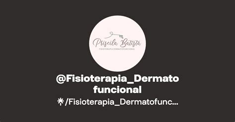 Fisioterapia Dermatofuncional Instagram Facebook Linktree