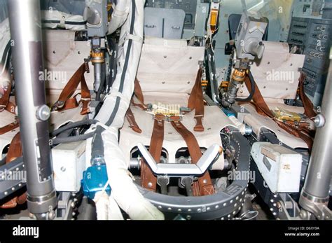 Apollo Command Module Space Capsule Interior, California Science Stock ...