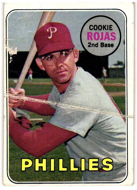 1969 Topps 507 Cookie Rojas Philadelphia Phillies EBay