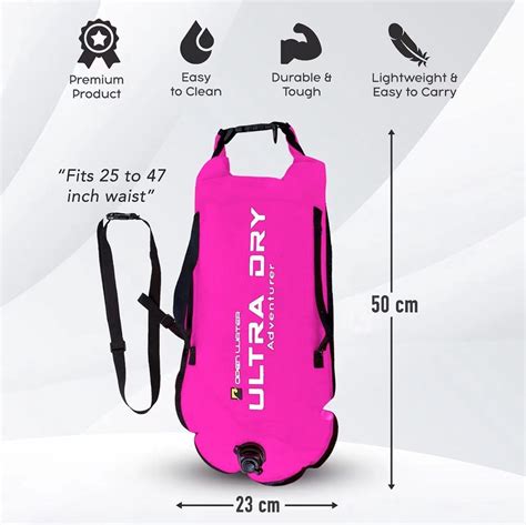 ULTRA DRY BAGS Tow Float Swim Buoy Highly Visible 28L Shopee Malaysia