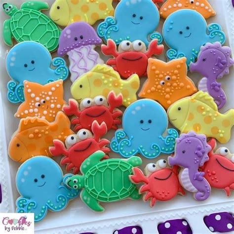 Cookies By Debbie On Instagram Living Life Under The Sea🐠 Ohthecuteness In 2024 Sea