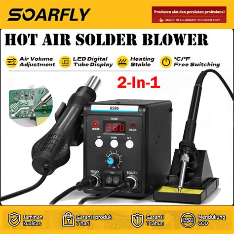 Jual Soarfly Tools Solder Listrik In Digital Display Smd Ulang Hot Air Gun Solder Besi V