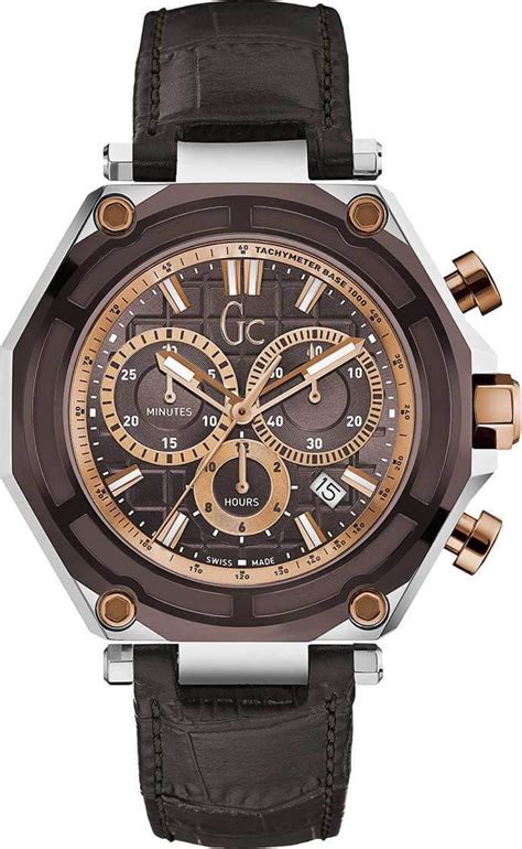 Guess Gc X10003G4S Sport Chic GC 3 Chronograph Watch 45mm