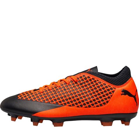 Buy Puma Future 24 Fgag Football Boots Puma Blackshocking Orange