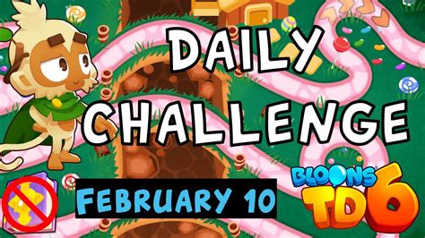 Bloons TD 6 Daily Challenge Monkeys Helping Monkeys No MK No Powers