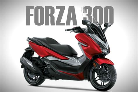 Honda Forza 300cc Scooter with Aluminium constituent first lot ...