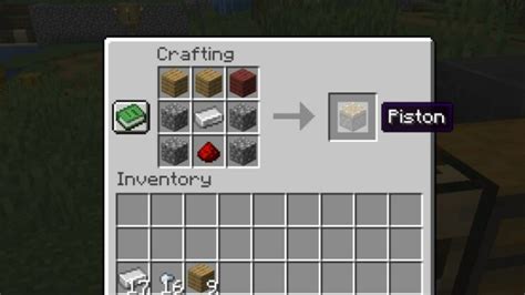 How To Make A Piston In Minecraft Diamondlobby