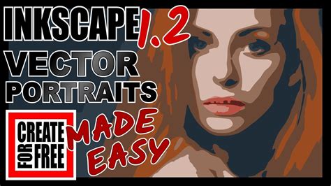 Vector Portrait Inkscape Youtube