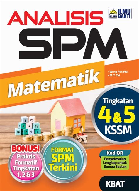 BUKU KERJA LATIHAN 2023 ANALISIS SPM MATEMATIK KSSM TINGKATAN 4 5