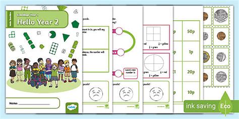 Moving To Year Maths Transition Booklet Teacher Made Worksheets