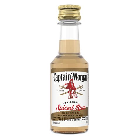 Captain Morgan Original Spiced Rum Made With Real Madagascar Vanilla