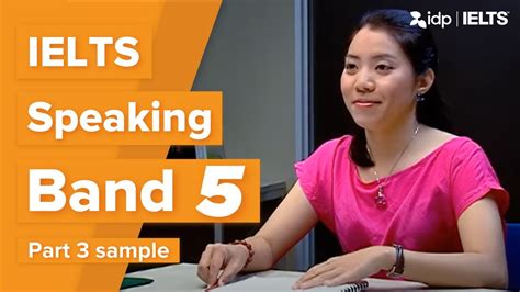 Band 5 IELTS Speaking Test Sample Part 2 Tina YouTube