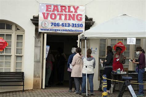 Georgia Senate Runoff Election Brings In Record Number Of Early Voters